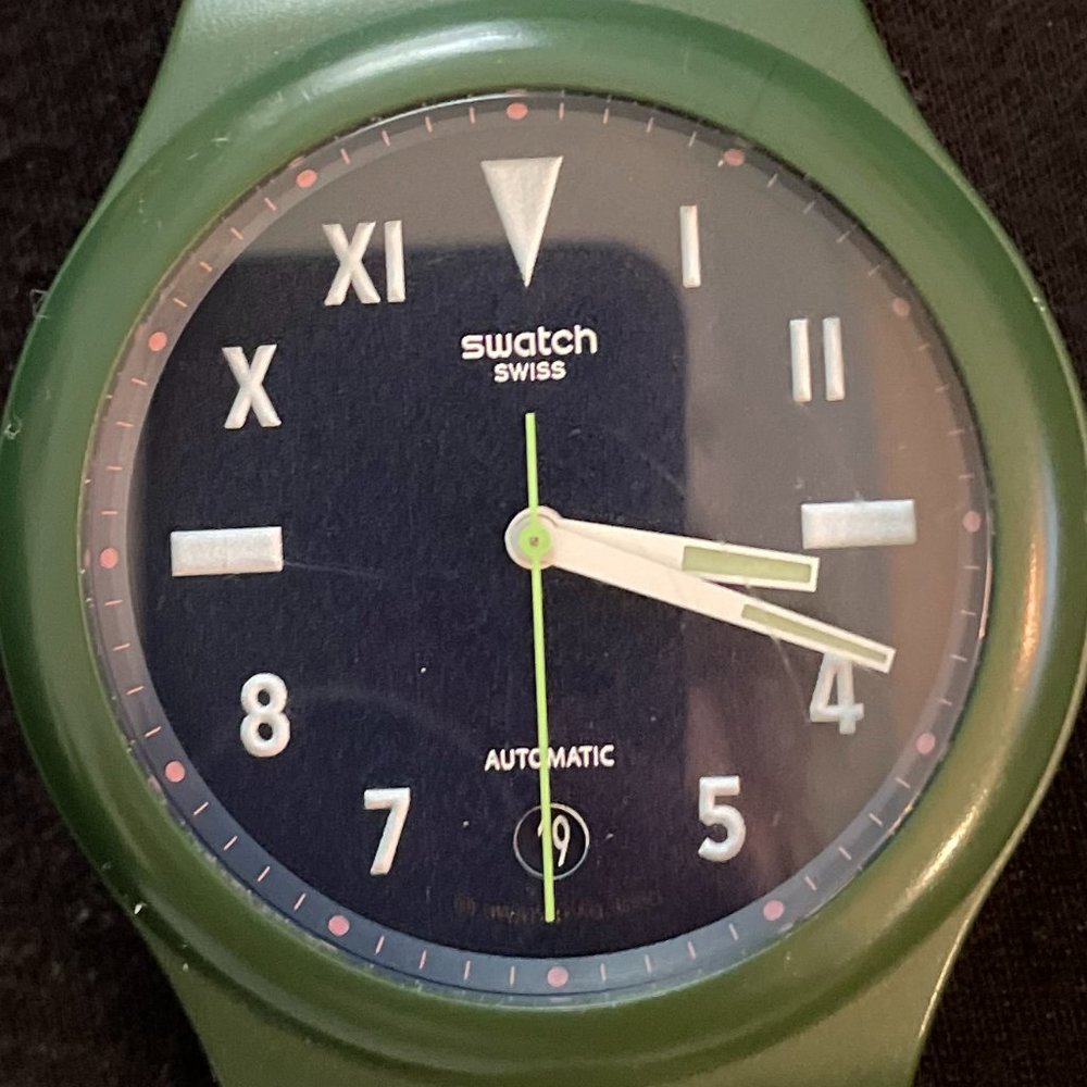 Hodinkee X Swatch System 51 Limited Edition Green